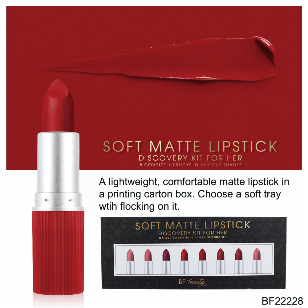 22228(3)Soft Matte Lipstick Set